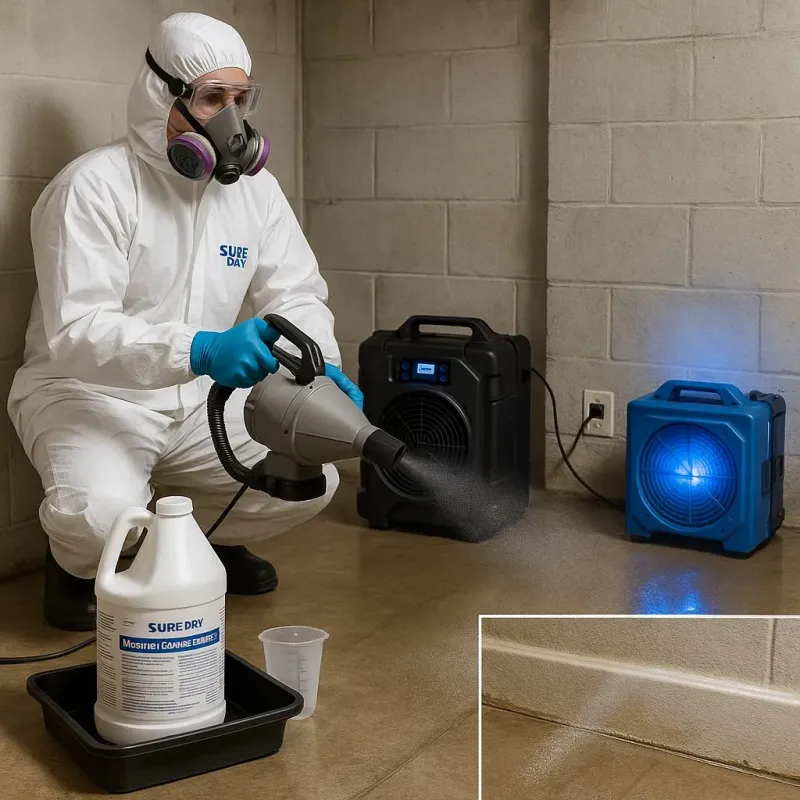 Sanitization and Odor Removal process in Sidney, NY