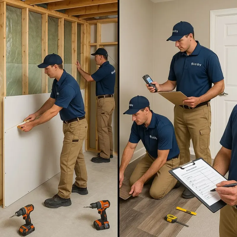 Repairs and Reconstruction process in Sidney, NY