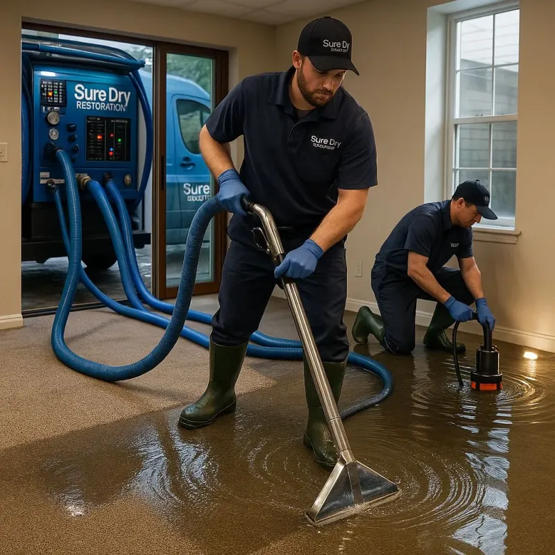 Water Extraction and Removal process in Sidney, NY
